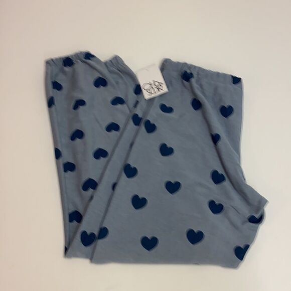 NWT Chaser Blue Hearts joggers C29 - Picture 7 of 8
